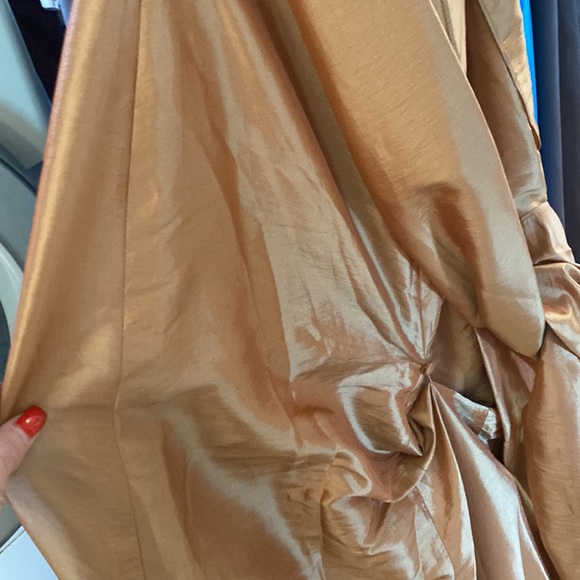 Absolutely beautiful rust colored Dress  size 8 - Picture 9 of 9